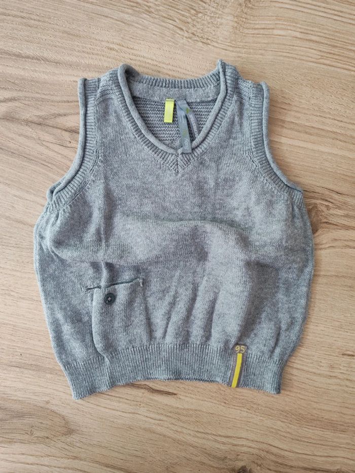 Pull sans manche garçon - photo numéro 2