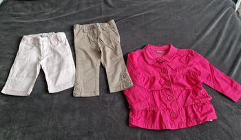 Pantacourts et veste trench