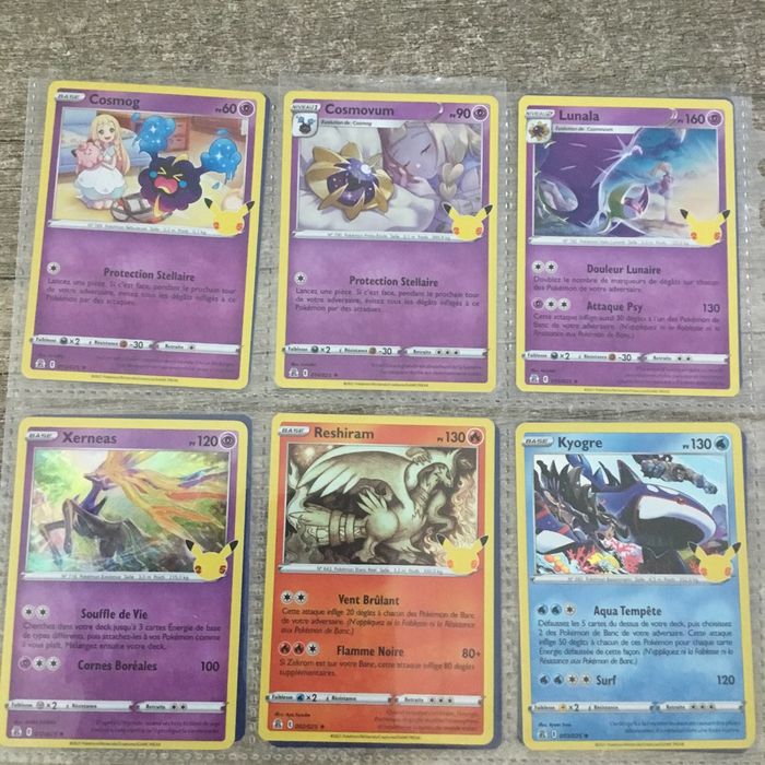 Cartes Pokémon célébrations . - photo numéro 5