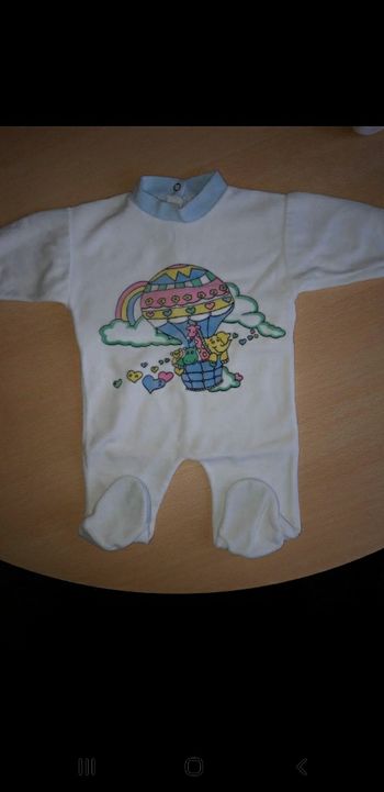 Grenouillère 1 mois