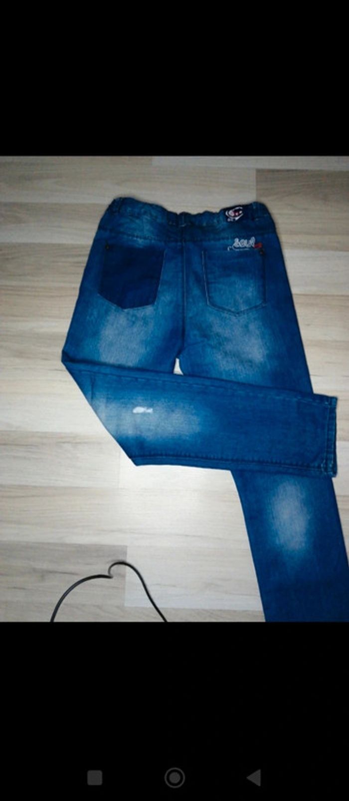 Jean ceinture réglable - photo numéro 5