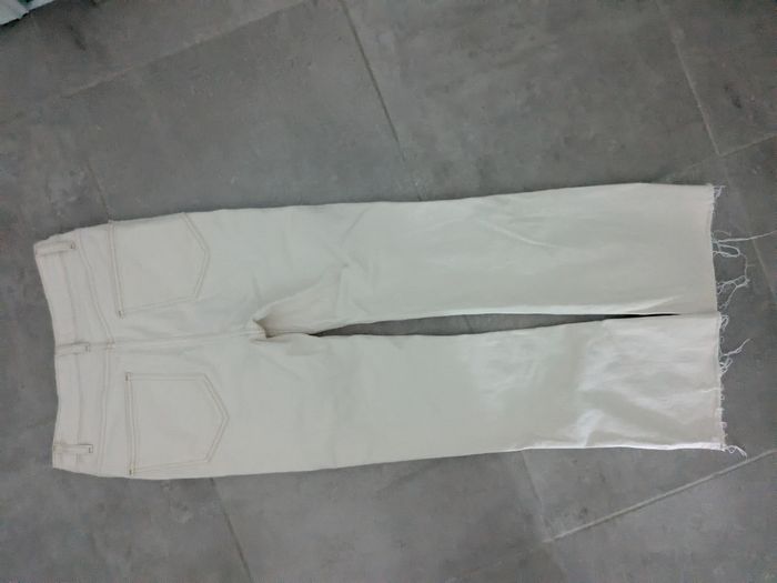 Pentalon blanc cassé