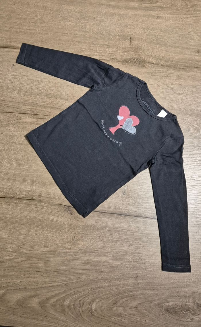 Lot t-shirt ML et blouse 24 mois - photo numéro 5