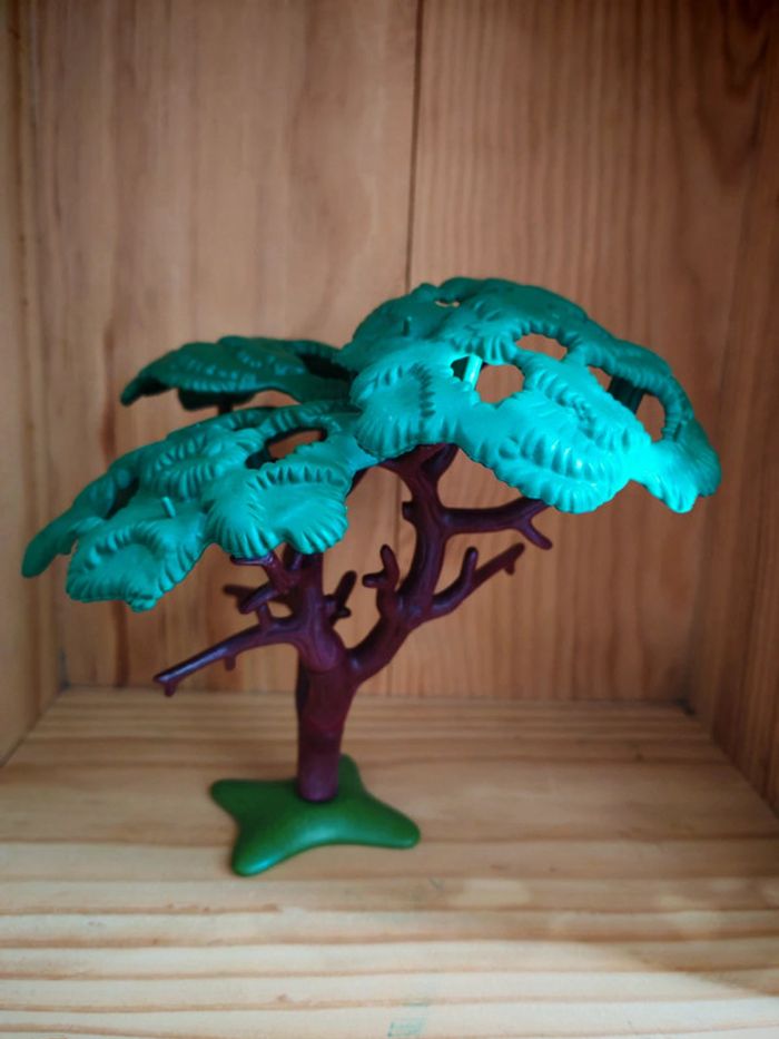 Playmobil végétation arbre avec feuillage western savane zoo - photo numéro 2