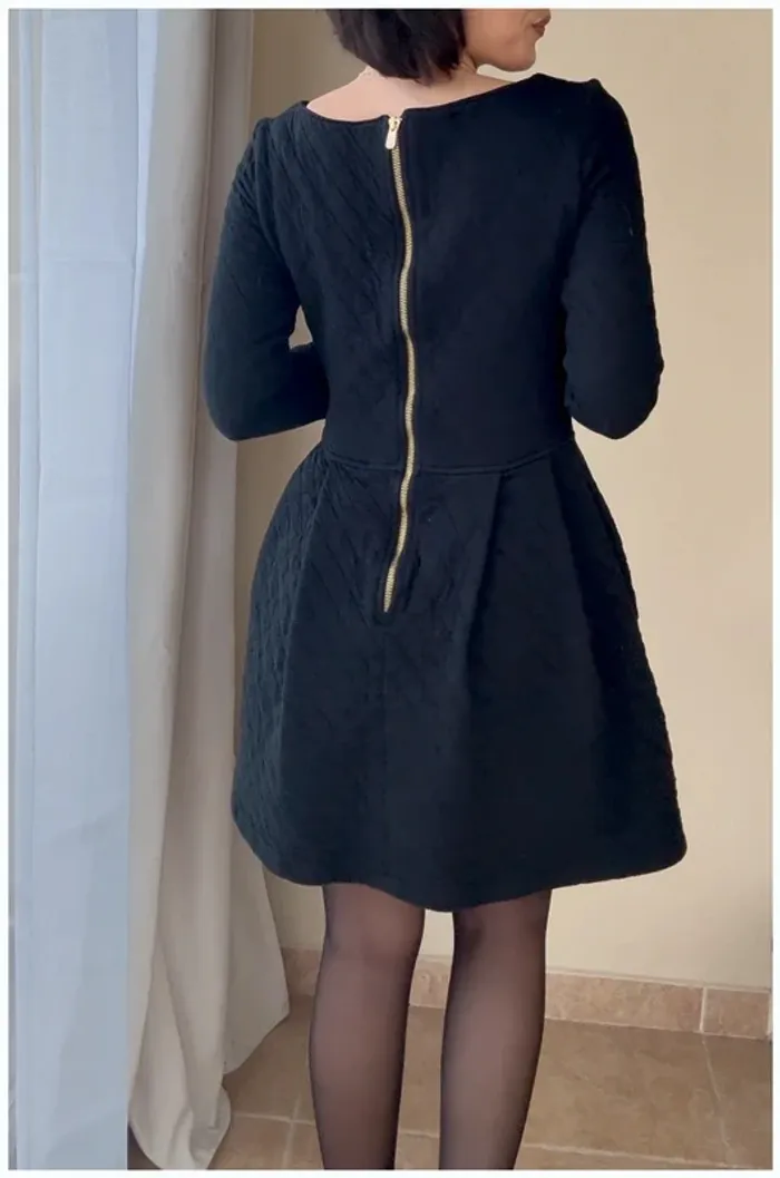 Robe noire Petit Bateau XS neuve - photo numéro 4