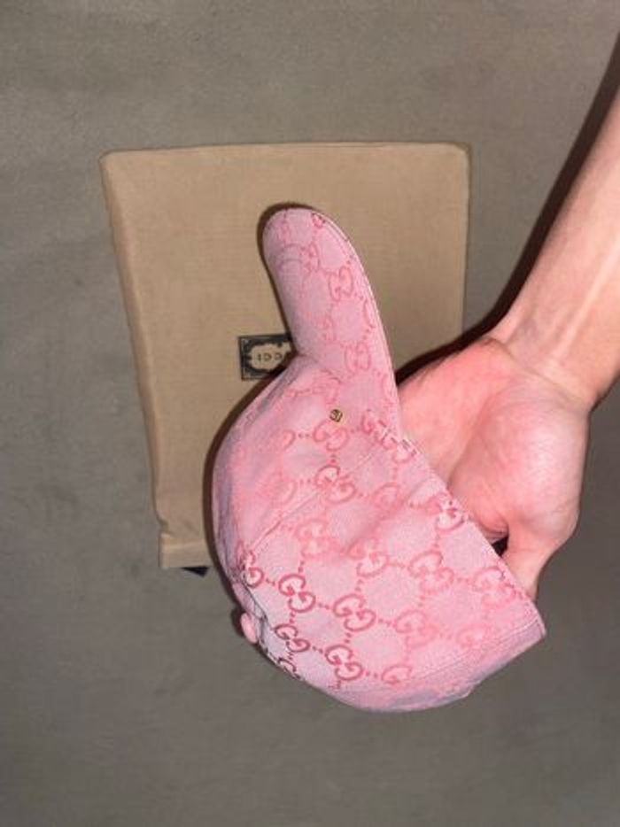 Casquette Gucci Dubai rose neuve