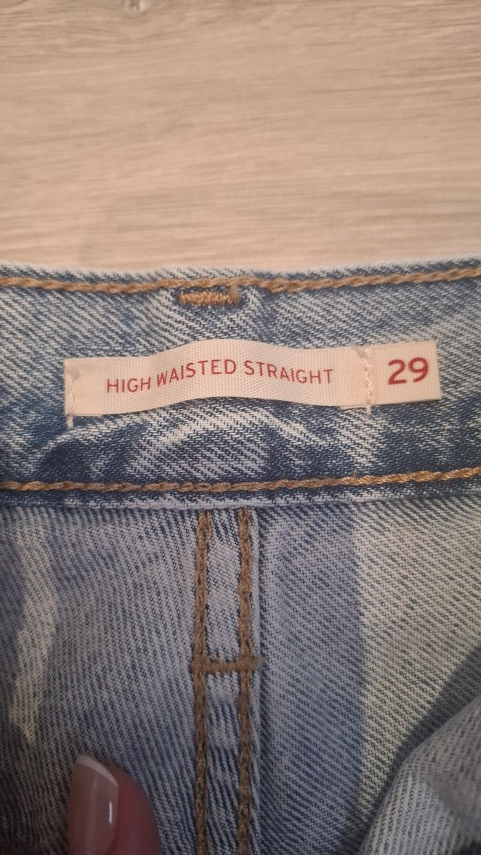Levi's high waisted straight- jean boyfriend- Charlie boy- Neuf - photo numéro 4