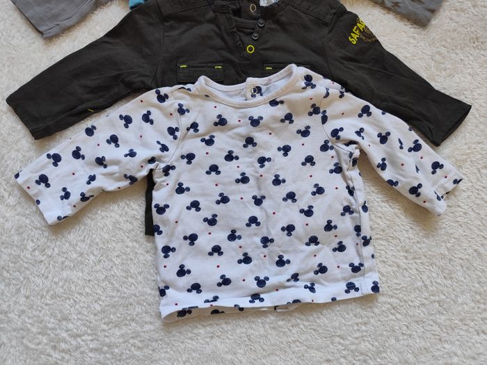 Lot de 8 t-shirts à manches longues, 3 mois, garçon - photo numéro 5