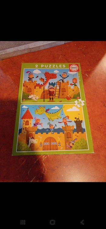 2 puzzles de chevaliers