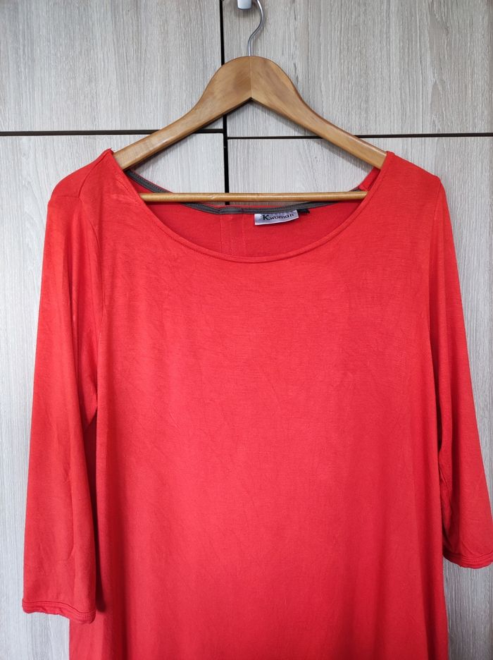 Robe boule rouge  orangé 44 Kiabi - photo numéro 3