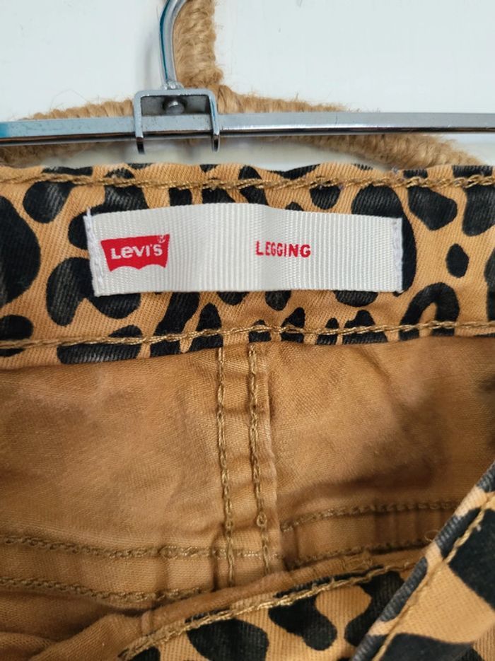 Legginf levi's imprimé léopard 🐆 9/10 ans - photo numéro 2