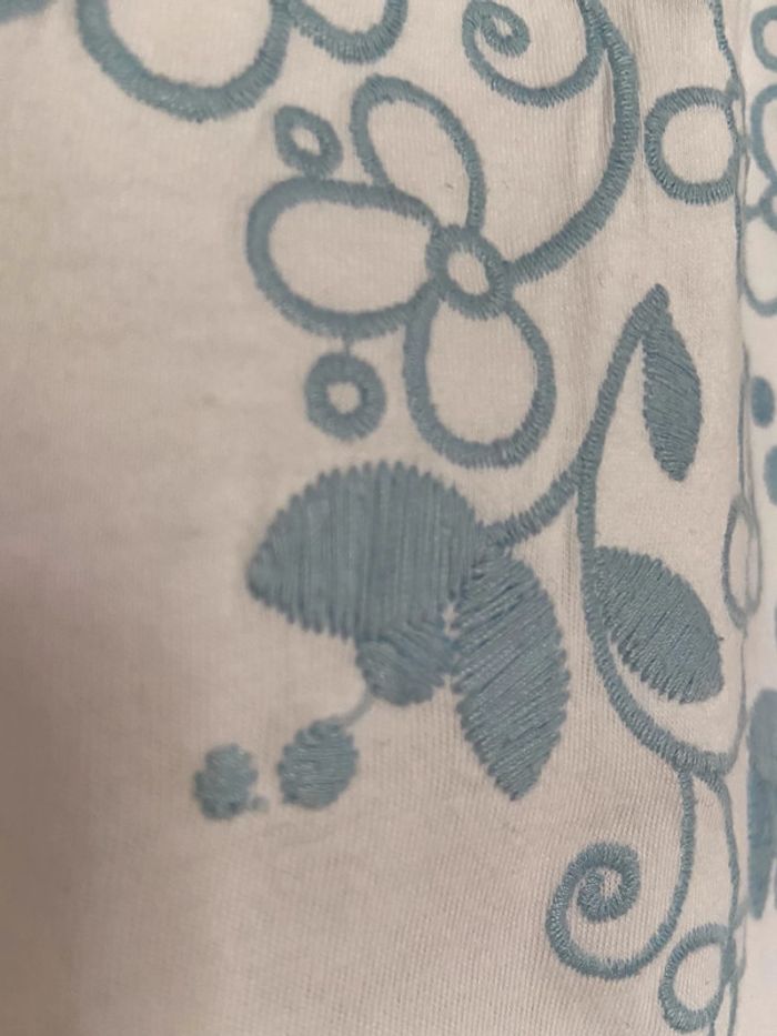 Blouse en jersey brodé Gap 12/13 ans - photo numéro 7