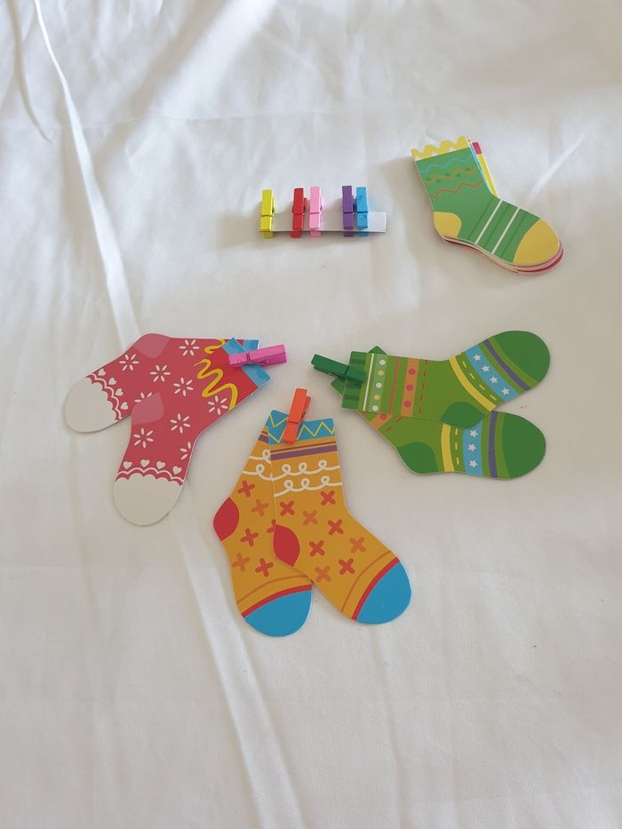 Jeu Tri paires chausettes