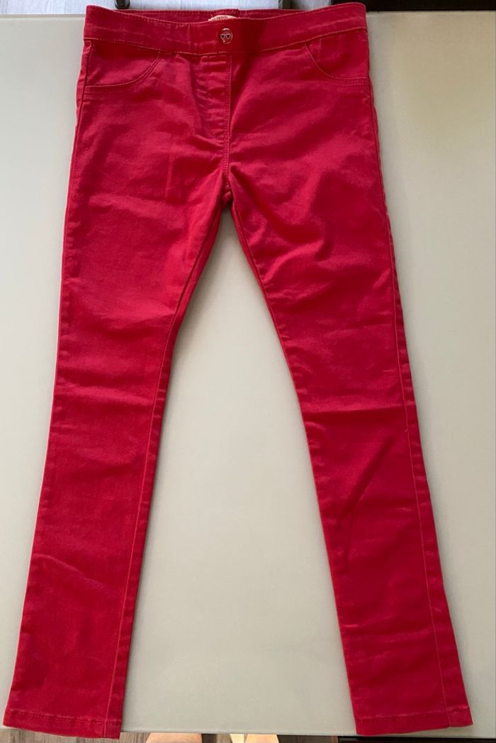 Pantalon slim - rose - Du Pareil Au Même - 10 ans - photo numéro 5