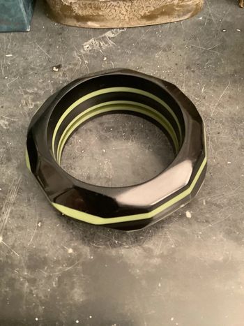 Bracelet résine créateur, parfait état