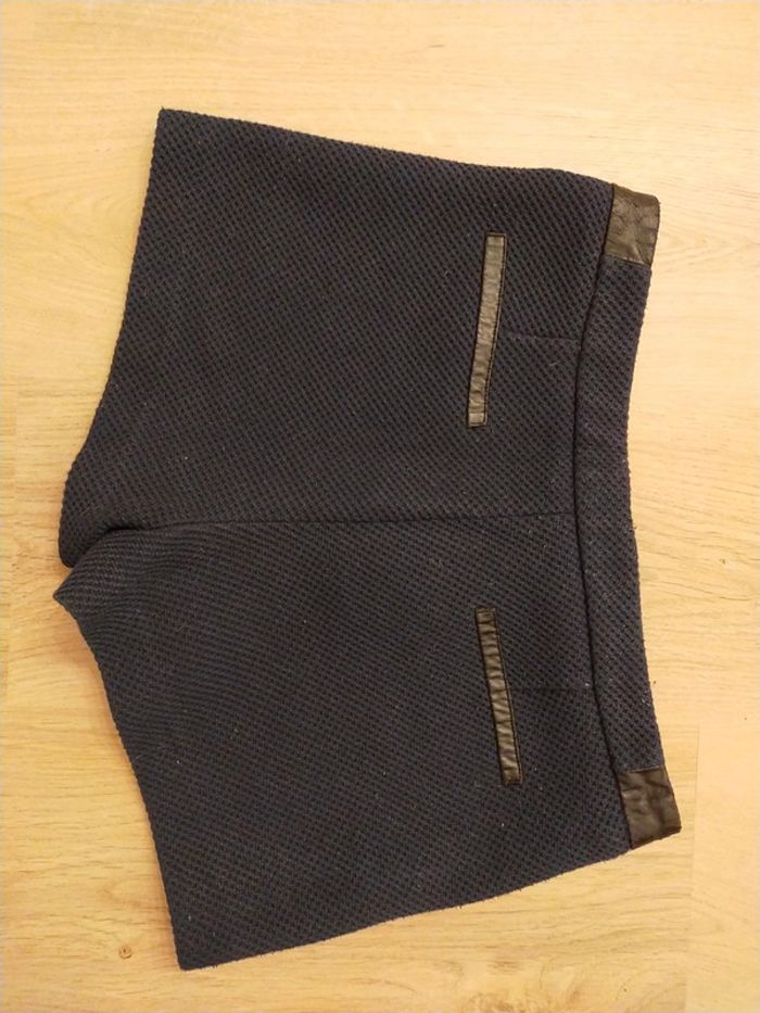 Short hiver bleu - photo numéro 2
