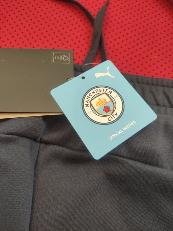 Pantalon de foot Manchester City, Puma Authentique Officiel taille enfant 12/13 ans, Neuf - photo numéro 15