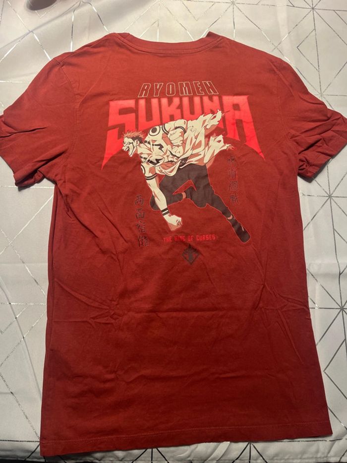 TEE shirt jujutsu kaisen ryomen sukuna collab celio - photo numéro 3