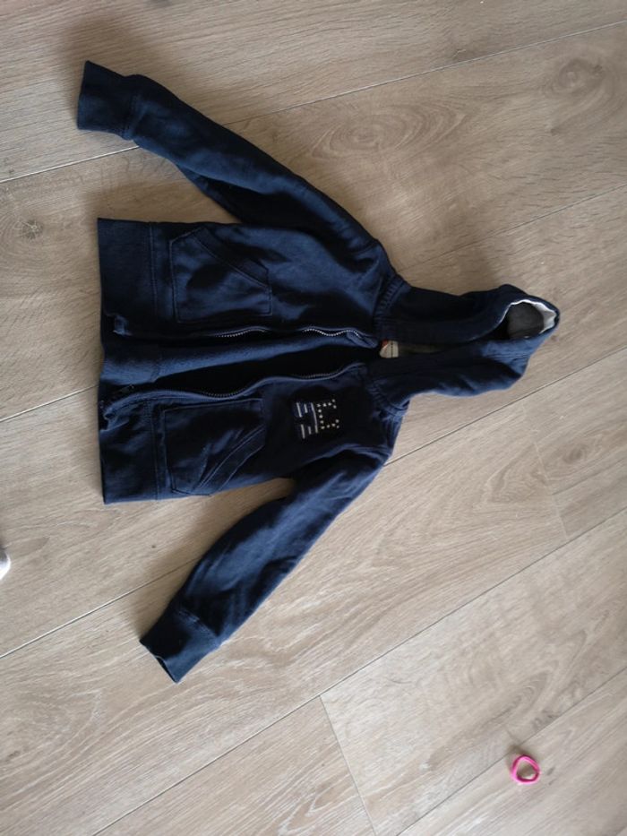 Veste sweat tape à l'œil 5ans