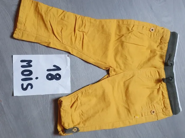 Pantalon 18mois garçon Obaïbi 80cm - photo numéro 5