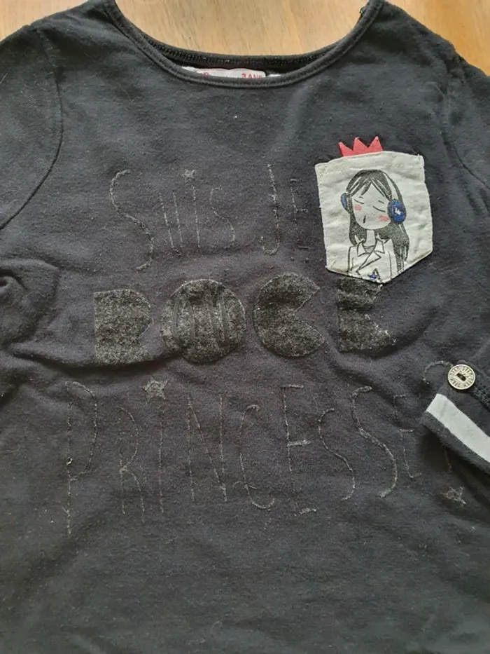 Tee shirt 3 ans, du pareil au même - photo numéro 2
