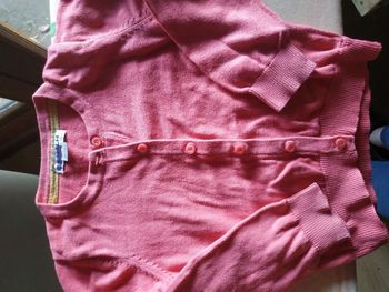 Gilet rose