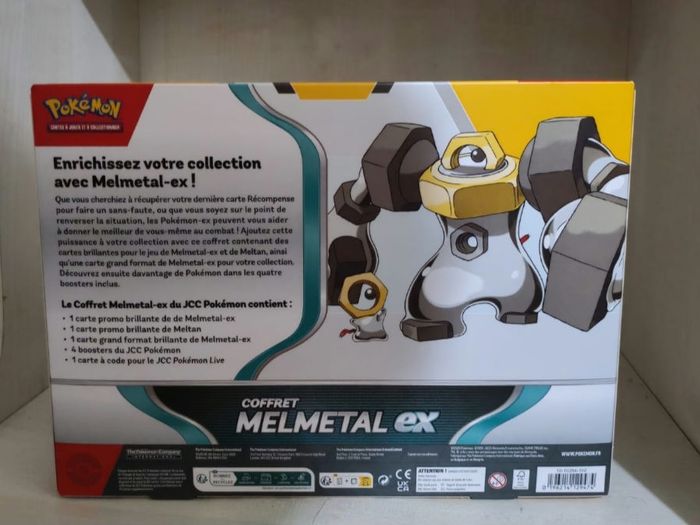 Coffret pokémon melmetal ex - photo numéro 2