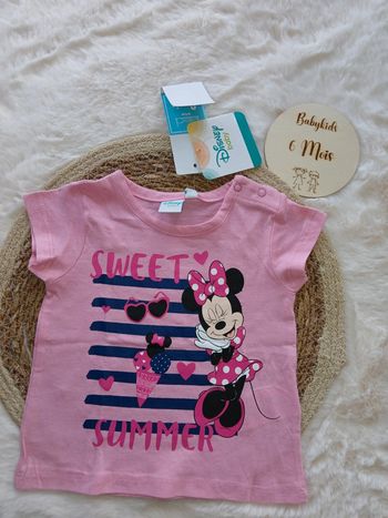 Tee shirt minnie