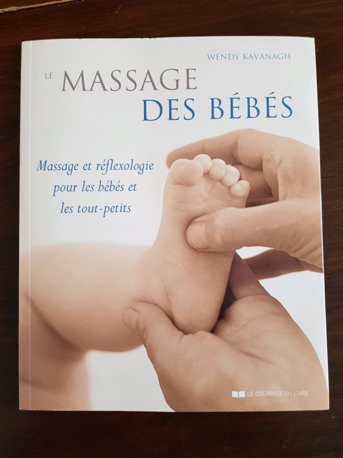 Livre le massage des bébés