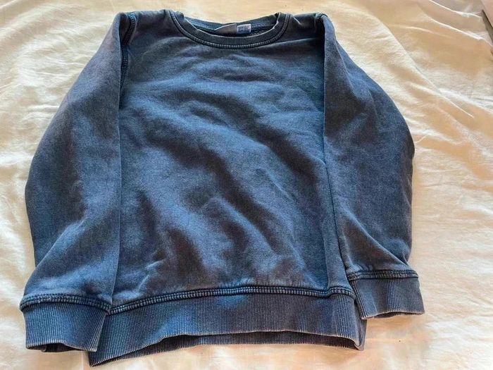 Sweat pepperts 4-6 ans bleu chiné