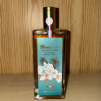 Eau de parfum pailleté Adopt’ Monoï des îles absolue de Tiaré. Neuf. Scellé.