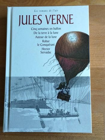 Livre Jules Verne - les romans de l'air