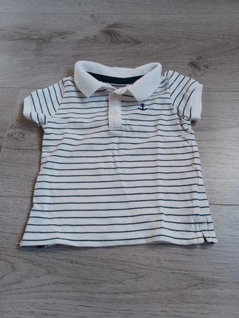 Polo 6 à 9 mois Kiabi 