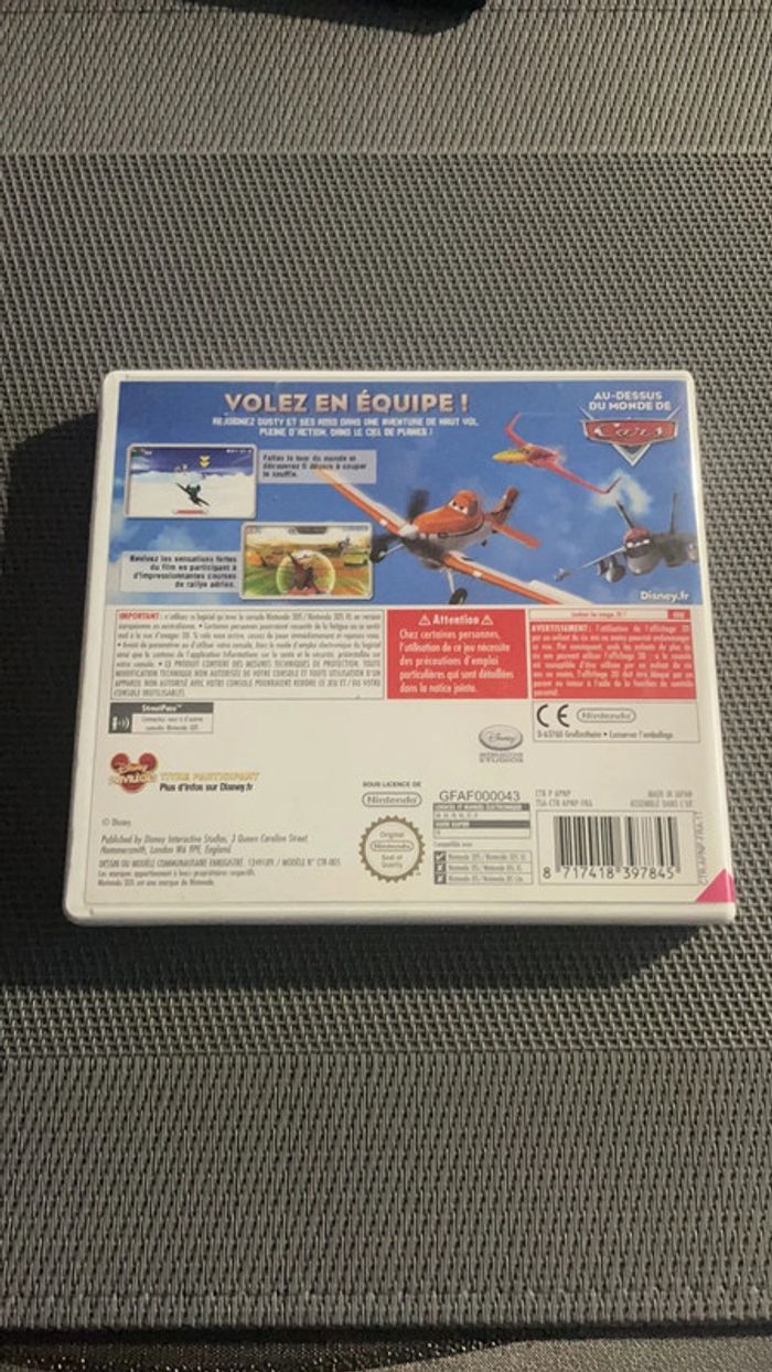 Disney Planes Jeu Nintendo 3DS - photo numéro 2