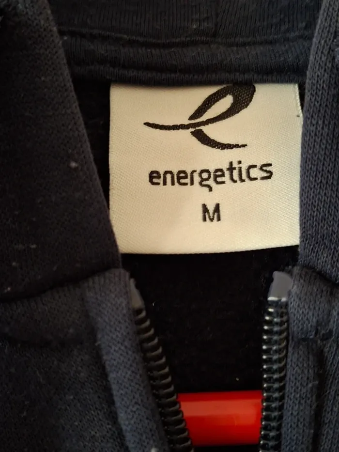 Sweat zip marine homme M - photo numéro 3