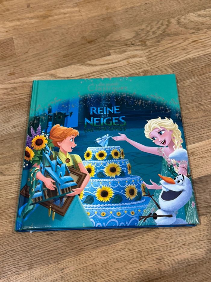 Livre la reine des neiges Disney