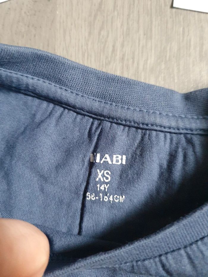 Maillot t-shirt taille xs 14ans - photo numéro 2