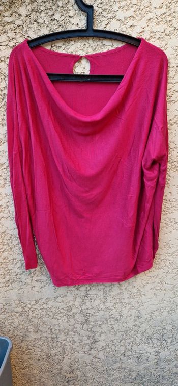 Pull léger col tombant