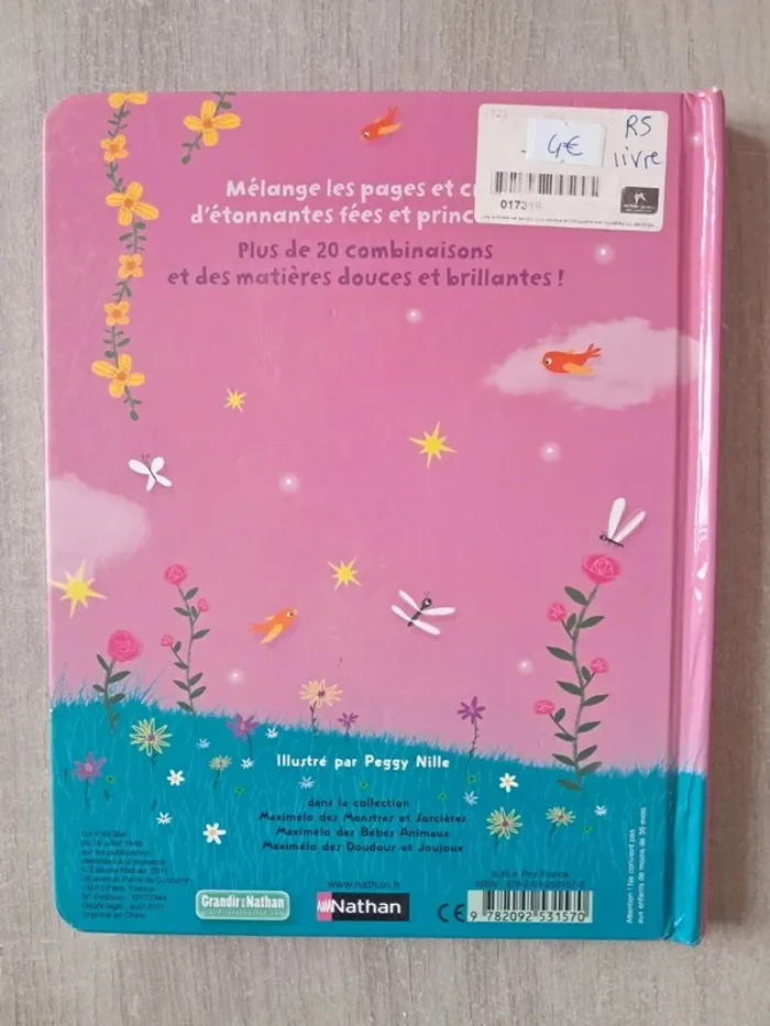 Livre à toucher Maximelo des fées et princesses Nathan - photo numéro 2