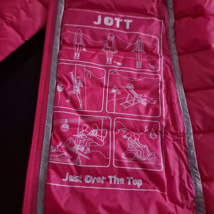 doudoune JOTT modèle CHA en rose fuschia éclatant - photo numéro 9