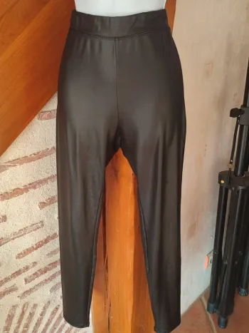 Legging noir slim Bershka