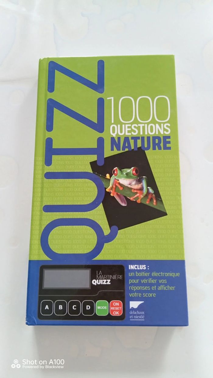 Quizz 1000 questions nature neuf