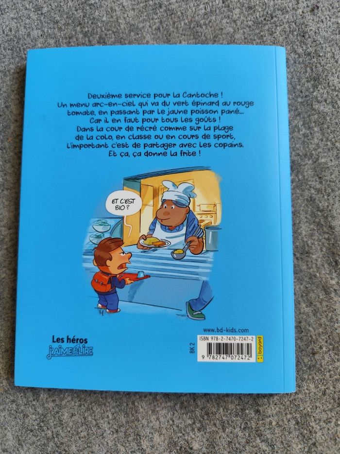 Livre BD la cantoche tome 2 les goûts et les couleurs - photo numéro 2