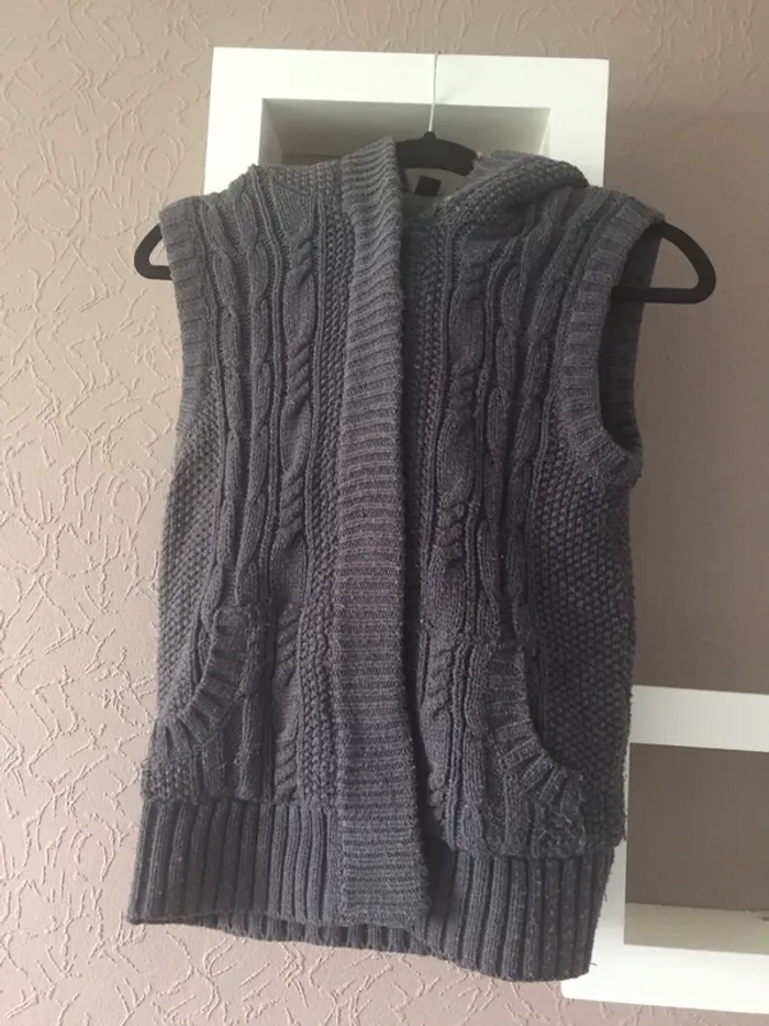 Pull sans manche