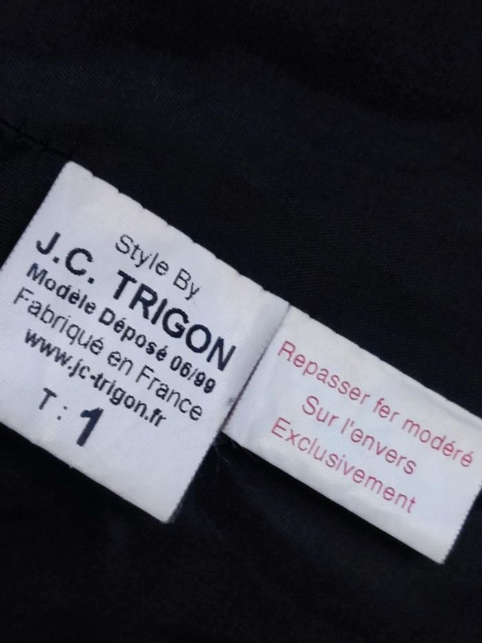 Veste tailleur chic blazer noir 🇨🇵 JC Trigon  - 34/ XS à 36/S - photo numéro 11