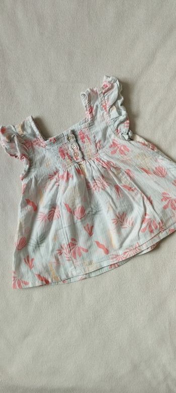 Blouse feuillage 18 MOIS