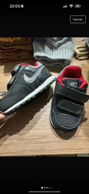 Basket Nike bébé - 18,5 / parfait état