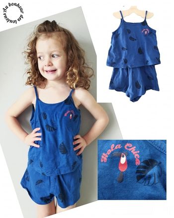 4 ans combishort été Gémo