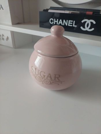 Petit sucrier céramique rose TBE 🍬