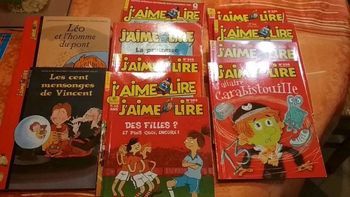 Lot de 12 j'aime lire